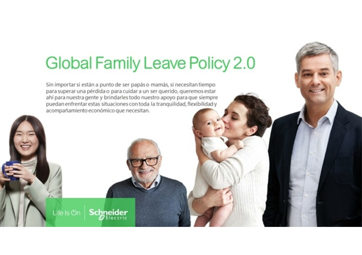 foto Schneider Electric lanza su Global Family Leave Policy 2.0, con medidas aún más flexibles para su equipo.